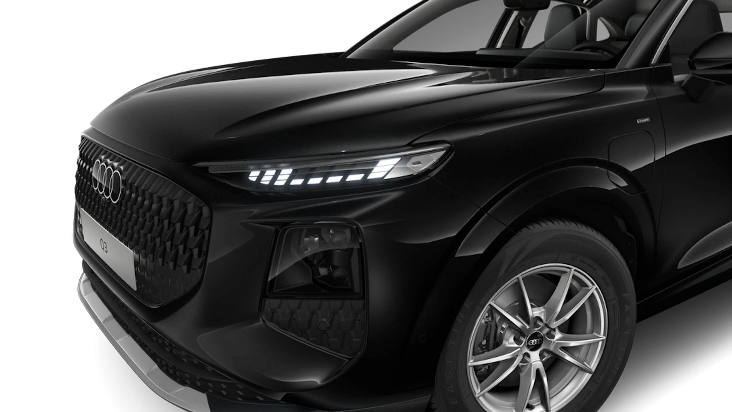 Mythos-musta, metalliväri Audi Q3 Sportback 2026 kuva 6.