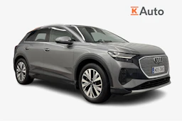 Harmaa Audi Q4 50 e-tron 2024 kuva 1.