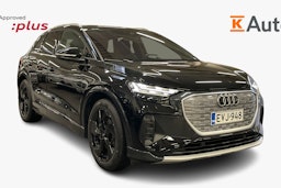 Musta Audi Q4 e-tron 2022 kuva 1.