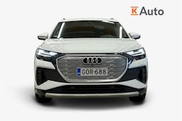 valkoinen Audi Q4 e-tron 2021 kuva 4.