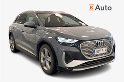 Harmaa Audi Q4 e-tron 2022 kuva 1.