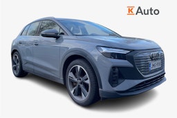 harmaa Audi Q4 e-tron 2021 kuva 1.