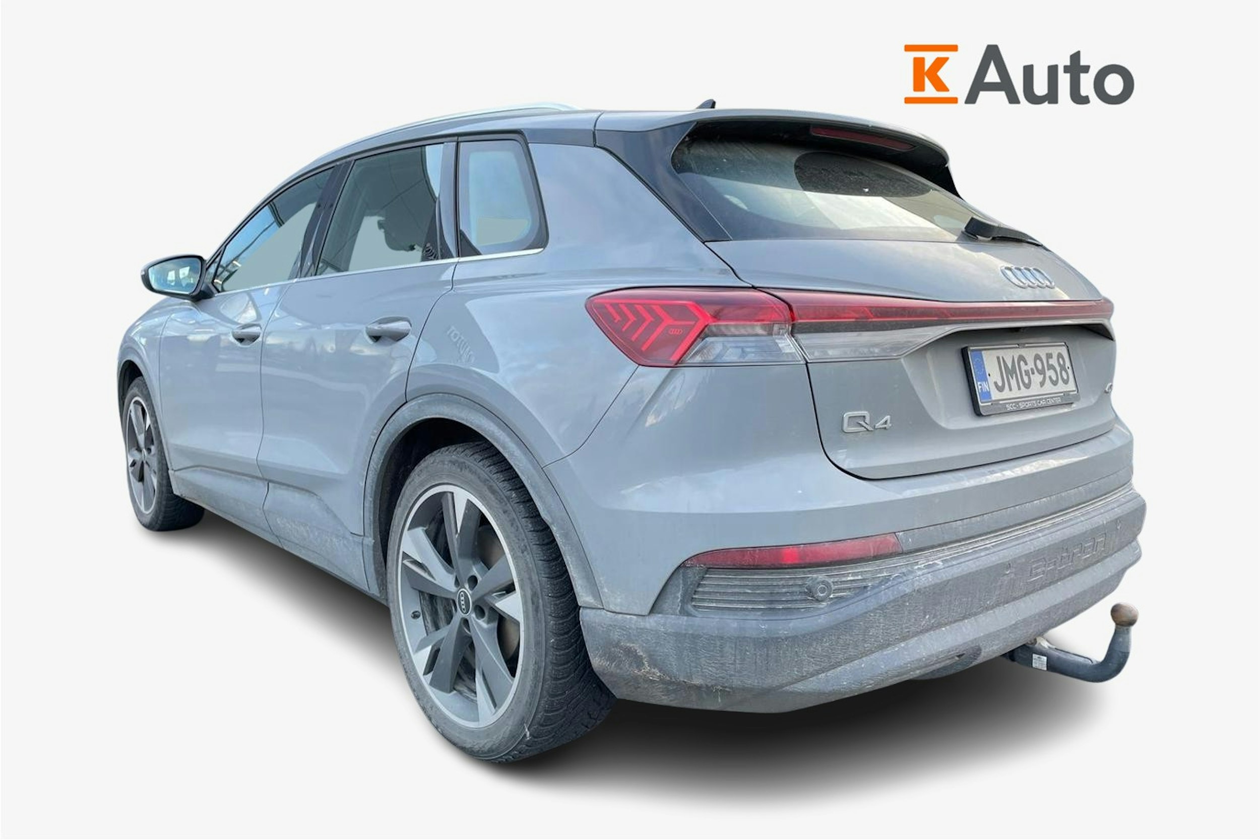 harmaa Audi Q4 e-tron 2021 kuva 2.