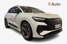 valkoinen Audi Q4 e-tron 2021 kuva 1.