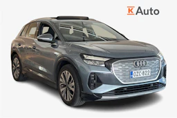 met. harmaa Audi Q4 e-tron 2021 kuva 1.