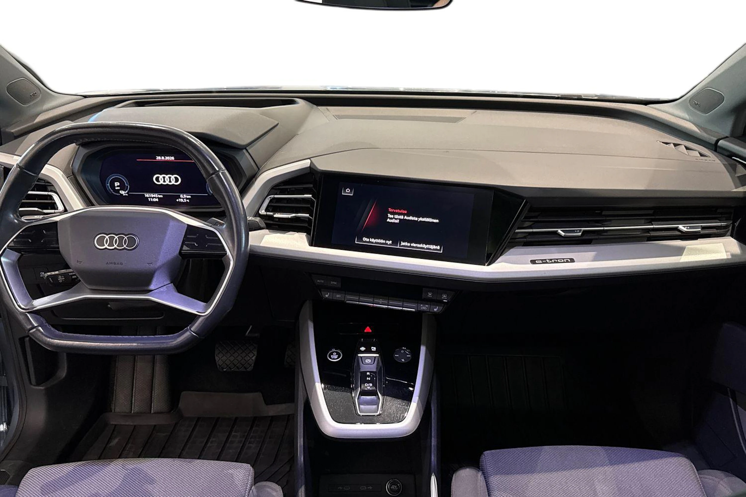 met. harmaa Audi Q4 e-tron 2022 kuva 7.