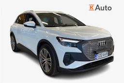 met. valkoinen Audi Q4 e-tron 2022 kuva 1.