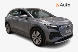 harmaa Audi Q4 e-tron 2022 kuva 1.