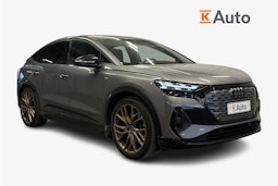 harmaa Audi Q4 e-tron 2022 kuva 1.