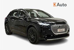 musta Audi Q4 e-tron 2022 kuva 1.