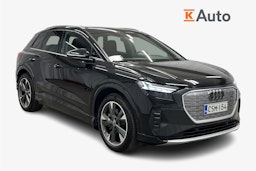 musta Audi Q4 e-tron 2022 kuva 1.