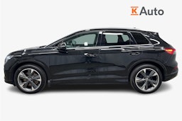 musta Audi Q4 e-tron 2022 kuva 6.