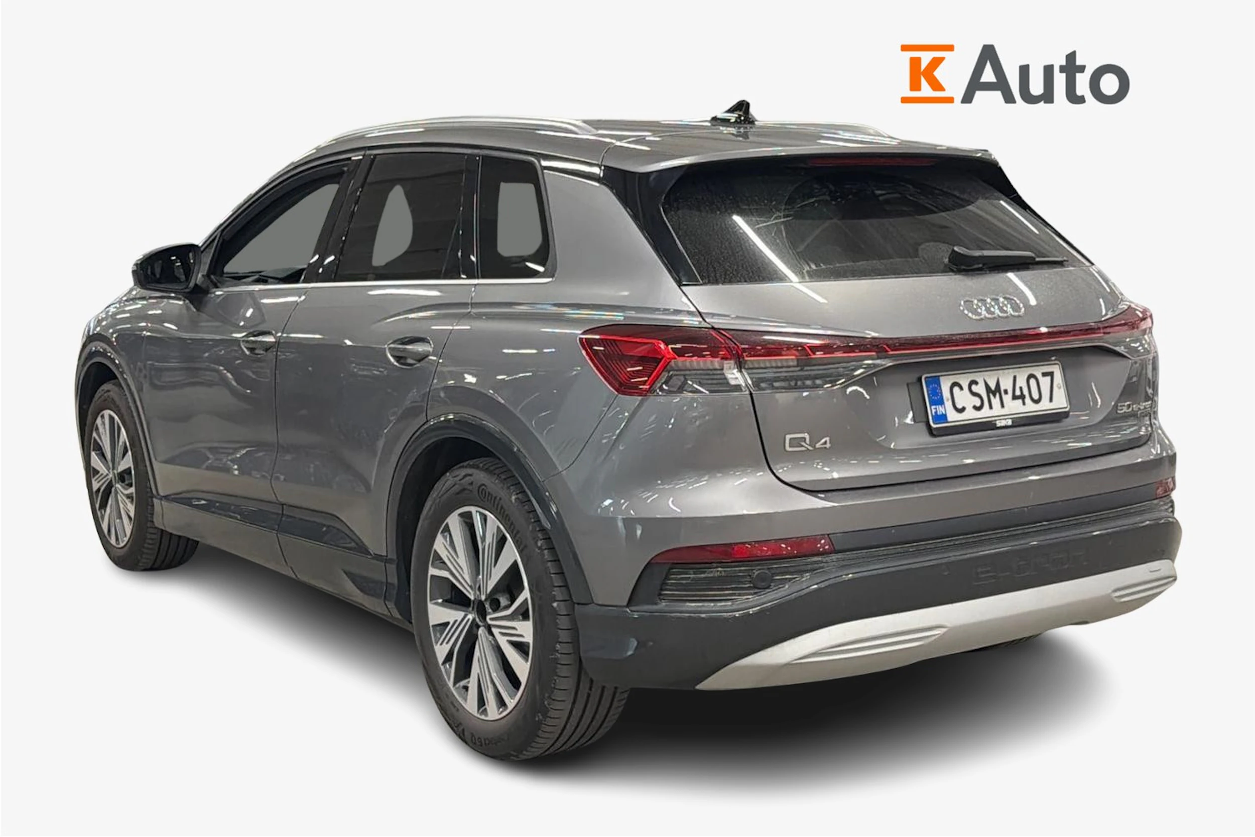 harmaa Audi Q4 e-tron 2022 kuva 2.