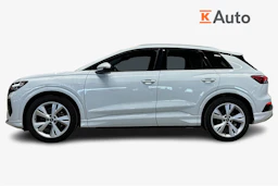 valkoinen Audi Q4 e-tron 2022 kuva 5.