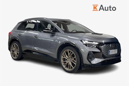 harmaa Audi Q4 e-tron 2022 kuva 1.