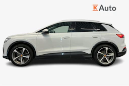 valkoinen Audi Q4 e-tron 2022 kuva 5.