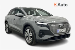 harmaa Audi Q4 e-tron 2022 kuva 1.
