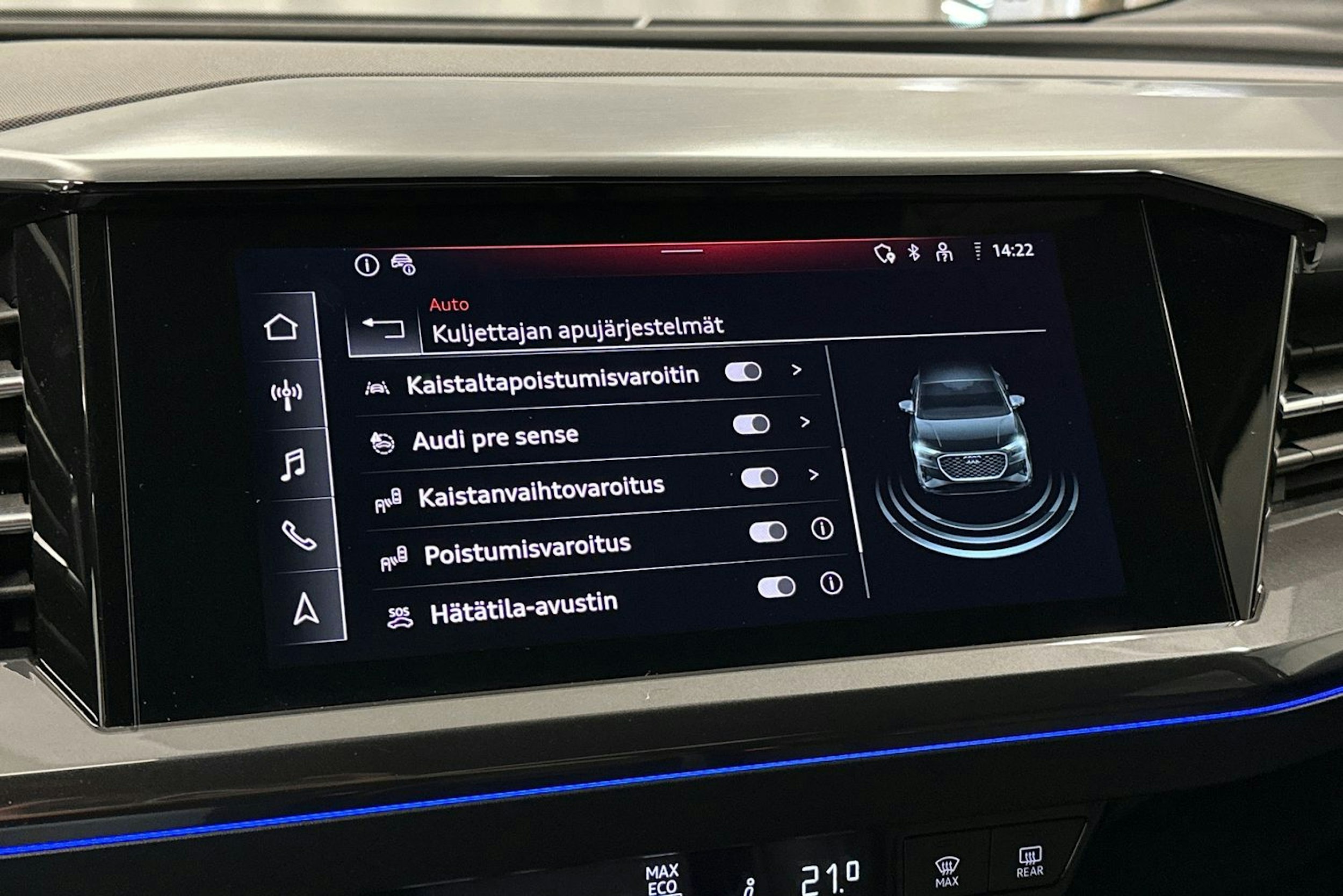 violetti Audi Q4 e-tron 2022 kuva 31.