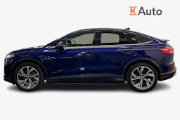 sininen Audi Q4 e-tron 2022 kuva 7.