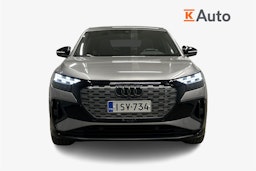 harmaa Audi Q4 e-tron 2022 kuva 5.