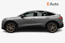harmaa Audi Q4 e-tron 2022 kuva 6.