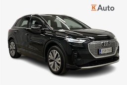 musta Audi Q4 e-tron 2022 kuva 1.