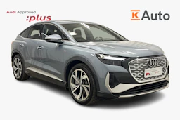 sininen Audi Q4 e-tron 2022 kuva 1.