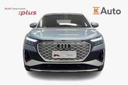 sininen Audi Q4 e-tron 2022 kuva 4.