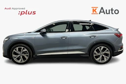 sininen Audi Q4 e-tron 2022 kuva 5.
