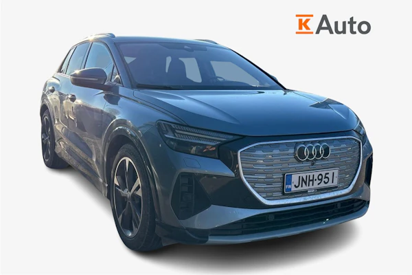 Audi Q4 e-tron 50 e-tron quattro | Lämpöpumppu | SOH 90,0% | Sporttipenkit | ACC | Keyless | Matrix LED |