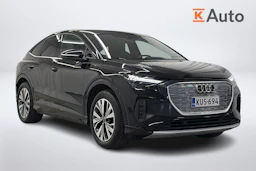 met. musta Audi Q4 e-tron 2022 kuva 1.