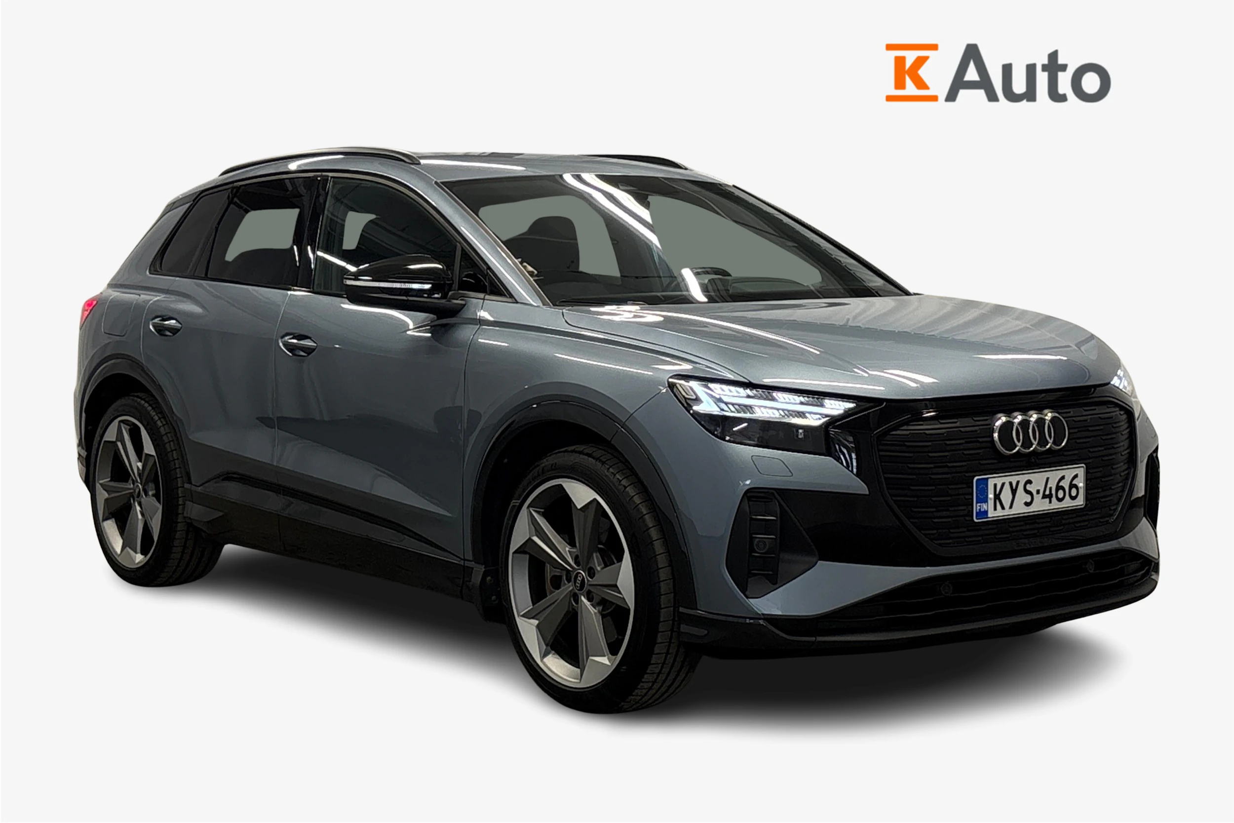 sininen Audi Q4 e-tron 2022 kuva 1.