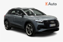 sininen Audi Q4 e-tron 2022 kuva 1.