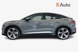 harmaa Audi Q4 e-tron 2022 kuva 5.