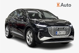 musta Audi Q4 e-tron 2022 kuva 1.
