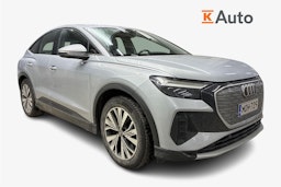 harmaa Audi Q4 e-tron 2022 kuva 1.