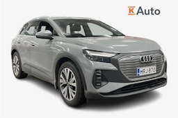 Harmaa Audi Q4 e-tron 2022 kuva 1.