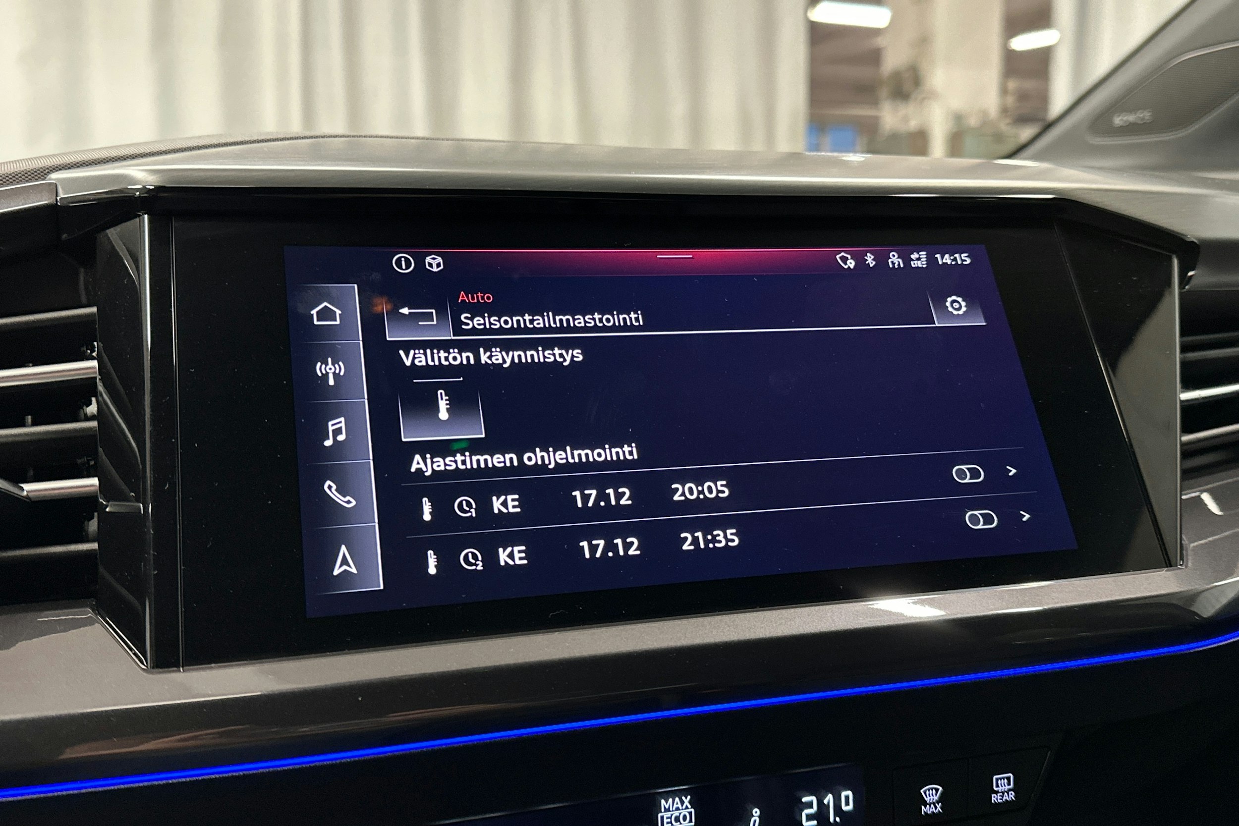 violetti Audi Q4 e-tron 2022 kuva 19.