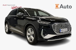 Musta Audi Q4 e-tron 2022 kuva 1.