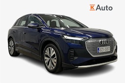 sininen Audi Q4 e-tron 2022 kuva 1.