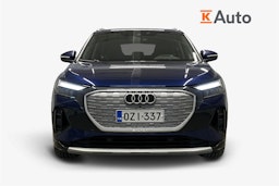 sininen Audi Q4 e-tron 2022 kuva 5.