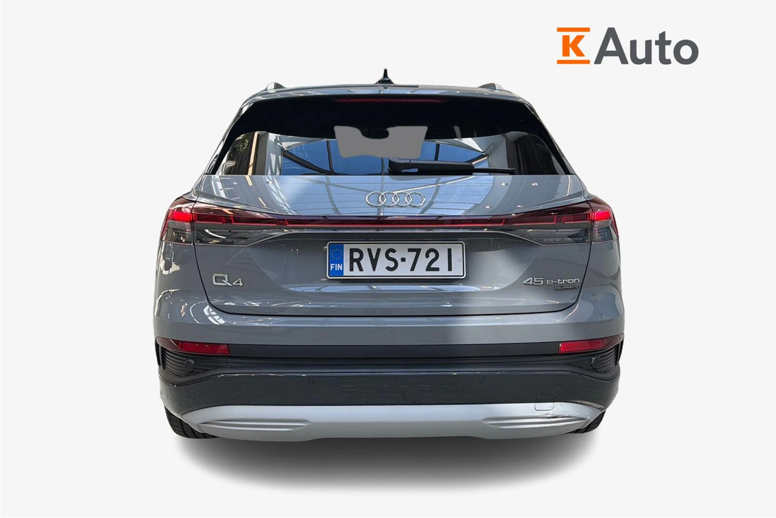 harmaa Audi Q4 e-tron 2022 kuva 3.
