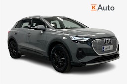 harmaa Audi Q4 e-tron 2022 kuva 1.