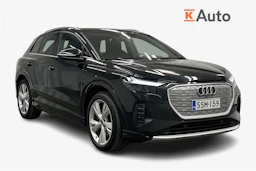 musta Audi Q4 e-tron 2022 kuva 1.