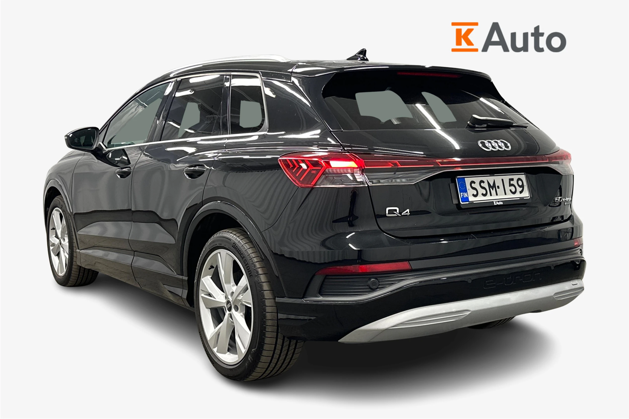 musta Audi Q4 e-tron 2022 kuva 2.
