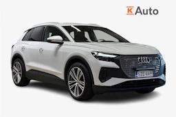 met. valkoinen Audi Q4 e-tron 2022 kuva 1.