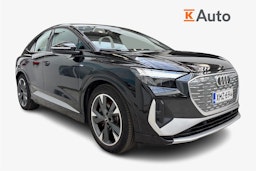 musta Audi Q4 e-tron 2022 kuva 1.