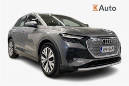 harmaa Audi Q4 e-tron 2022 kuva 4.