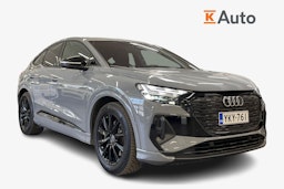 Harmaa Audi Q4 e-tron 2022 kuva 1.