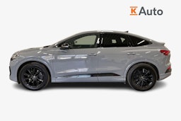 Harmaa Audi Q4 e-tron 2022 kuva 3.